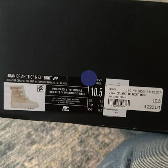 NEW IN BOX JOAN OF ARTIC NEXT BOOT WP SIZE 10.5 NWT - Picture 3 of 6